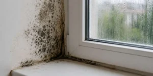 Por qué sale moho alrededor de las ventanas