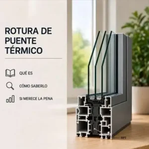Ventanas con rotura de puente térmico